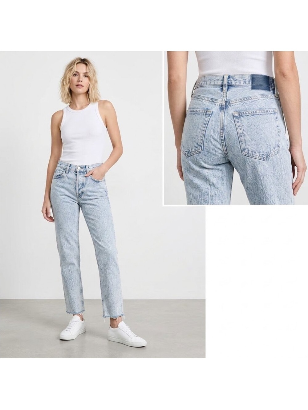 NEW AMO  DENIM LOVERBOY JEAN 
$308.00 You are loved Antho/Revolve